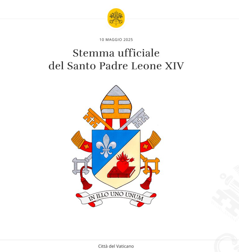 🇻🇦 Este es el Escudo de armas oficial del Santo Padre León XIV.

Tiene un profundo significado, y en este hilo, vamos a ver qué mensaje nos está revelando el Papa León XIV.

Comencemos: