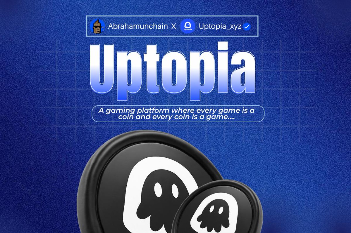 Introducing <a href="/Uptopia_xyz/">Uptopia🪼🕹️</a> 

The onchain gaming platform where every game is a coin and every coin is a game.

A new era of onchain gaming is beginning on <a href="/base/">Base</a>.

A Thread 🧵