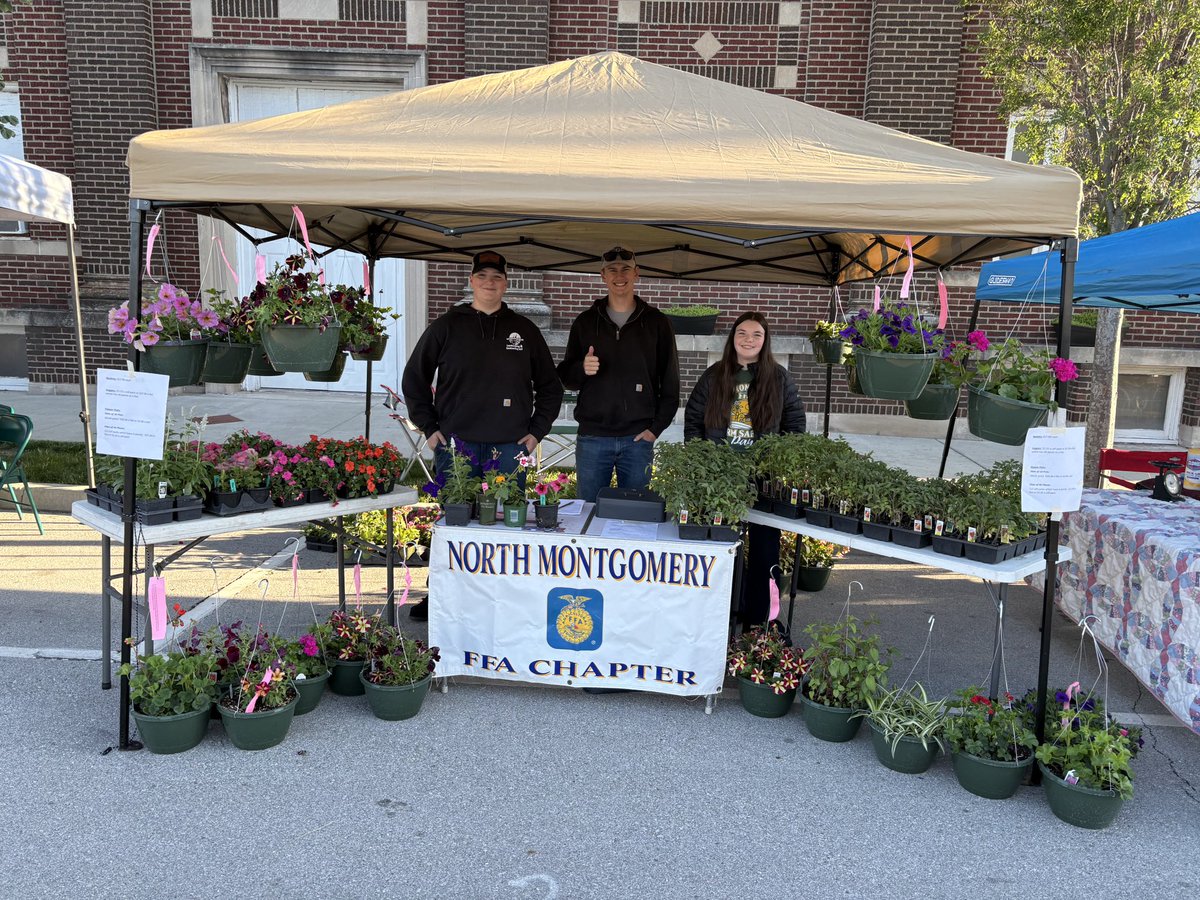 Go see Jessica, Brody and Joe. They are set up at the farmer’s market in Crawfordville