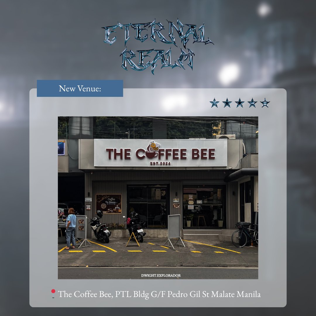 𝖆𝖓𝖓𝖔𝖚𝖓𝖈𝖊𝖒𝖊𝖓𝖙

Due to your amazing support, we're moving to a bigger venue to welcome even more of you! Plus, don't miss the T1 vs Gen.G watch party happening the same day! 🕹️🔥

📢New Venue: The Coffee Bee, Malate Manila

See you there!