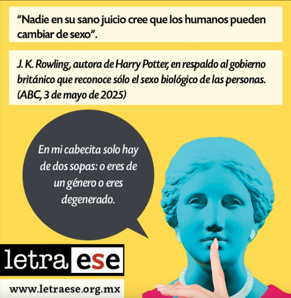 Letraese's tweet image. ¿Sin género o degenerado?