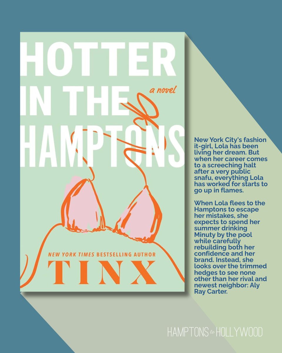 HamptonsHollywd's tweet photo. Wake up, babe. Your Hamptons summer reading list just dropped. 

See the OG staples -- and new releases -- that are perfect for cracking open on any Hamptons beach this season. https://t.co/nrJAzVk4Rn
