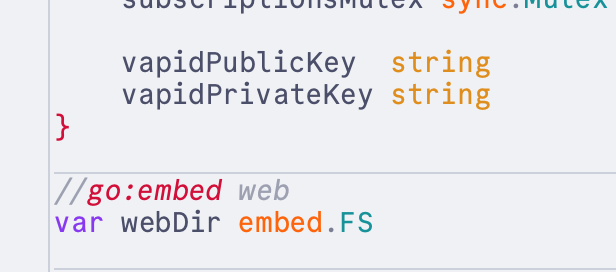 still can't get over the fact that you can embed entire directories in a go binary with a single //go:embed which you can query like a normal filesystem