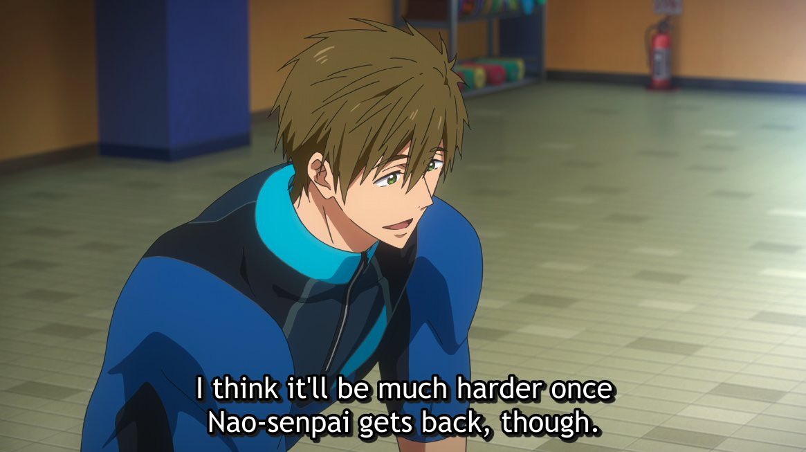When eternal summer first came out and people were drawing/writing Makoto and Sousuke coach au’s but then the soumako coach au became real