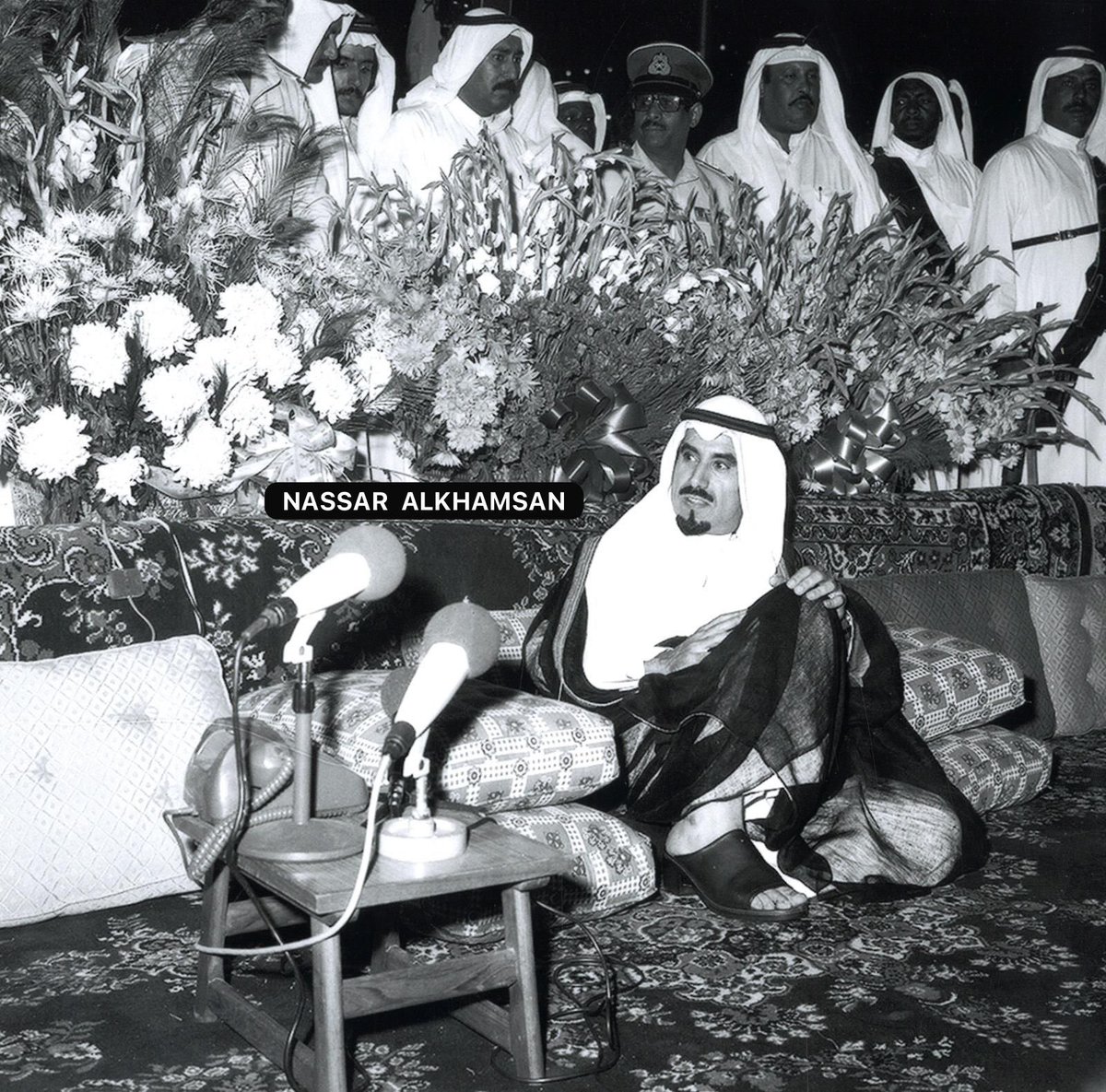 نصار الخمسان (@nasar_alkhamsan) on Twitter photo صورة ١٩٧٨ م
سمو الأَمير الراحل الشيخ جابر الأَحمد الجابر الصباح   أَمير القلوب الله يرحمه ويسكنه فسيح جناته 
ديوانية شعراء النبط
#ديوانية_شعراء_النبط
#نصار_الخمسان صورة ١٩٧٨ م
سمو الأَمير الراحل الشيخ جابر الأَحمد الجابر الصباح   أَمير القلوب الله يرحمه ويسكنه فسيح جناته 
ديوانية شعراء النبط
#ديوانية_شعراء_النبط
#نصار_الخمسان
