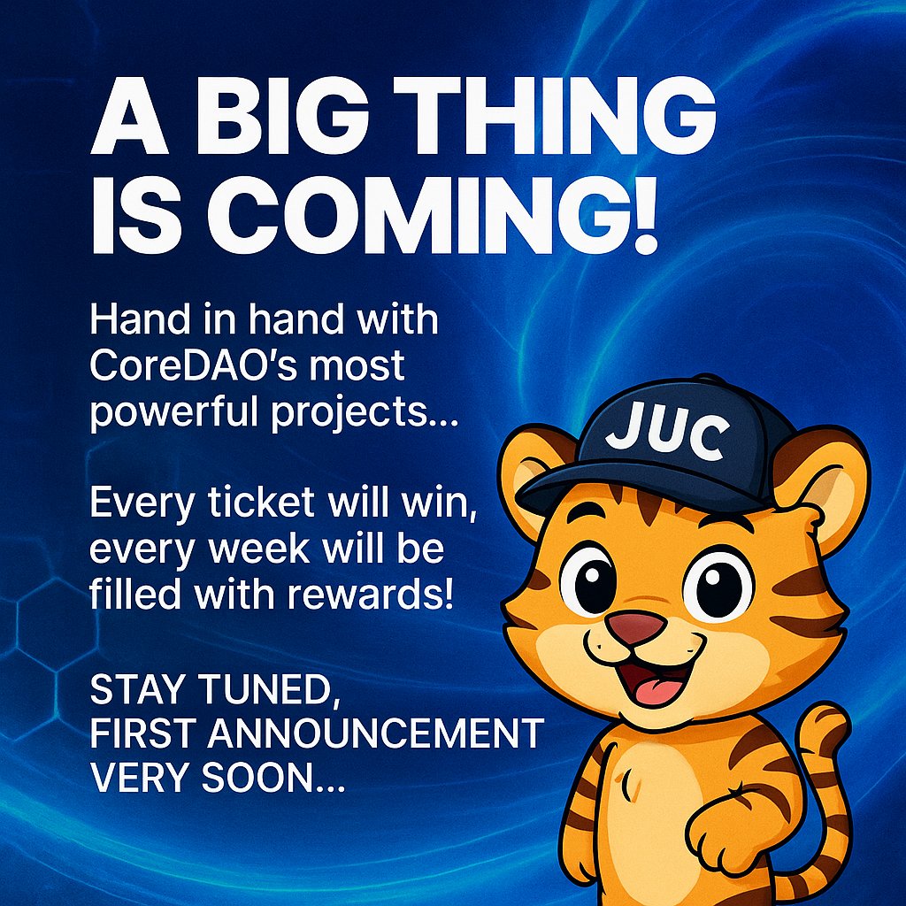 Do you like Airdrop? Stay tuned 🐯
#JustUseCore #CORE #Airdrop