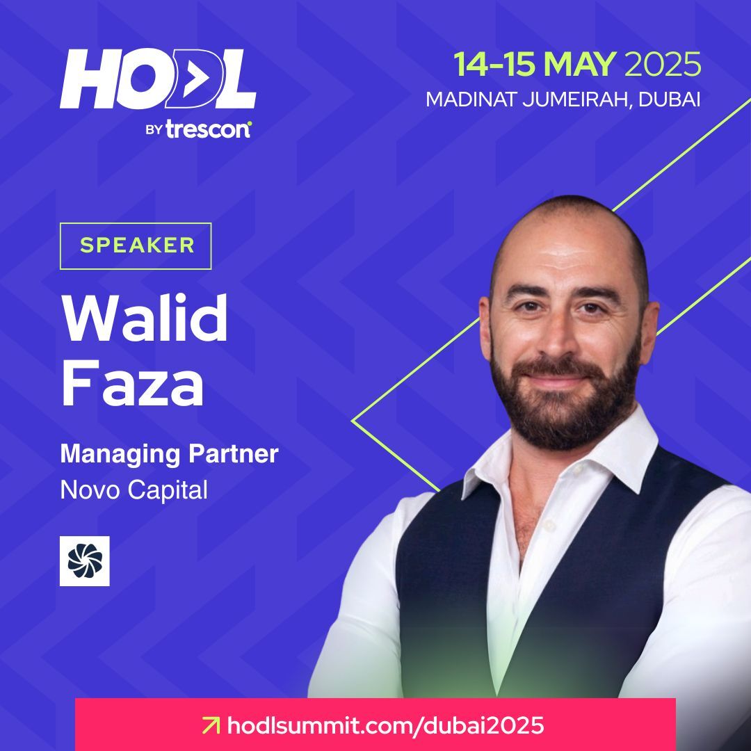 HODLbyTrescon's tweet image. From Souq to Klarna—@Walid_Faza knows scale.

The @novo_cap MD joins @HODLbyTrescon 2025 to share how smart capital fuels global Web3 growth. Don’t miss it.
hubs.li/Q03lXk7L0

#DeFi #Beyondblockchain #HODL2025 #Blockchain #Web3