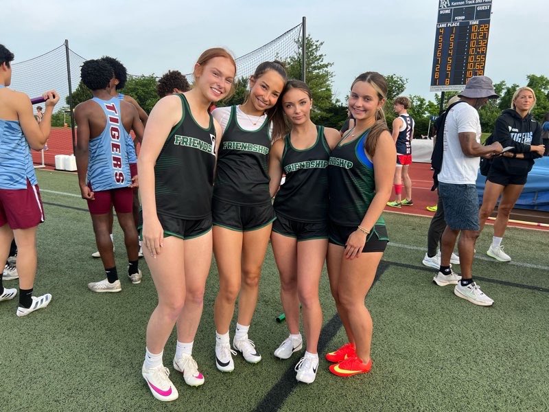 Congrats to Karson Moss on finishing 4th in the 110 meter hurdles &amp;  7th in the 200 meter race. Also, congratulations to the 4x8 Team (Dylan Cathey, Kaden Schiro, Christian Schiro, Cayden Fowler) getting 5th place &amp; a new school record of 10:11.08. All the others got a PR!