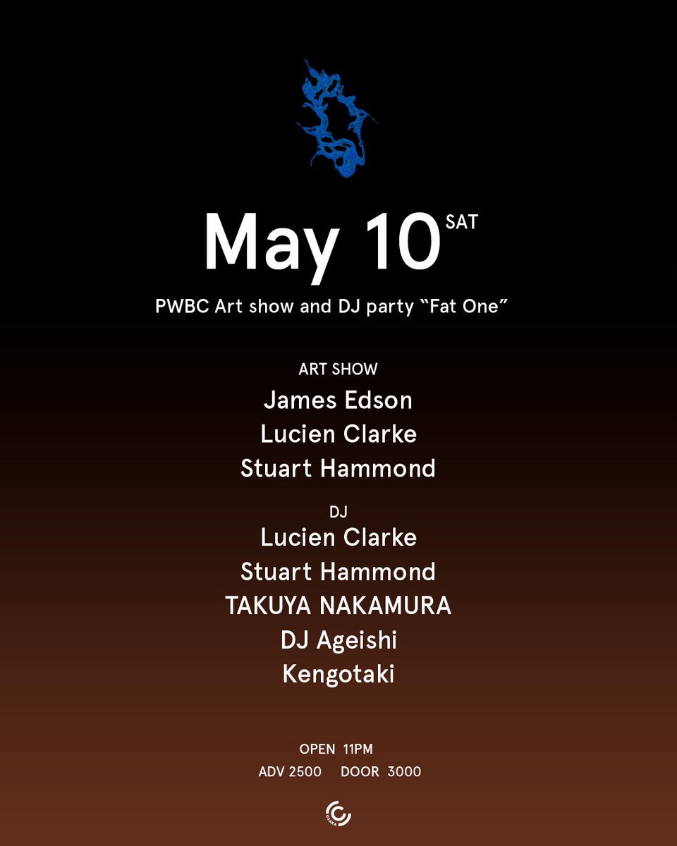 【05.10.SAT"TAKUYA NAKAMURA"】
今夜開催
ピアノ、トランペット、様々な電子楽器などを駆使して独自のサウンドをつくり出すアーティストTAKUYA NAKAMURAによるLIVE DJ SET!
OPEN 23:00
DOOR:3000YEN