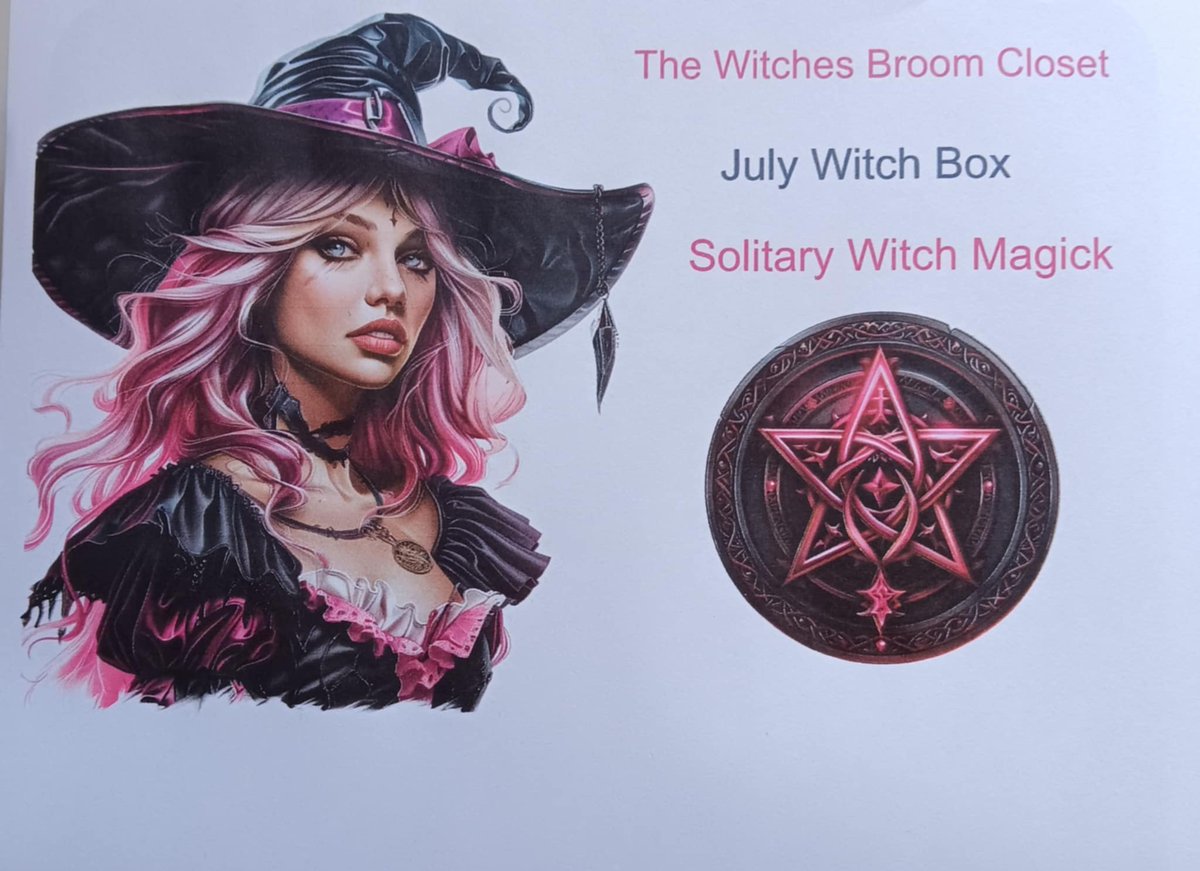 Attention Witches We are already are down to Only 5 Spots Left on our Pre-orders for The Witches Broom Closet July Witch Box Themed Solitary Witch Magick Boxes go out on or before July 25th reserve yours now to get in. #witch …ewitchesbroomclosetshop.myshopify.com/products/the-w…
