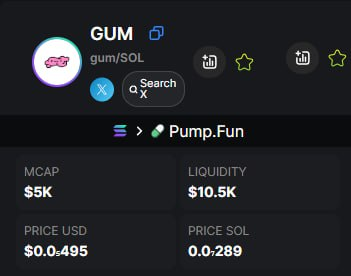 minnicuper45453's tweet photo. #GUM / #SOL
5SjmsfWzvbk1WVfXiCf3fq45Rk9i3JQCRSM6Cc6dpump
VIP MC : 5K -> 101K done : x 20
TG : https://t.co/RKrOSeulTF
This is my call in the group, you can join the group to see and receive the call soonest!
#MIRAI #woofcoin #ballscoin #callmebabby #Domo https://t.co/RtHimIvzCa
