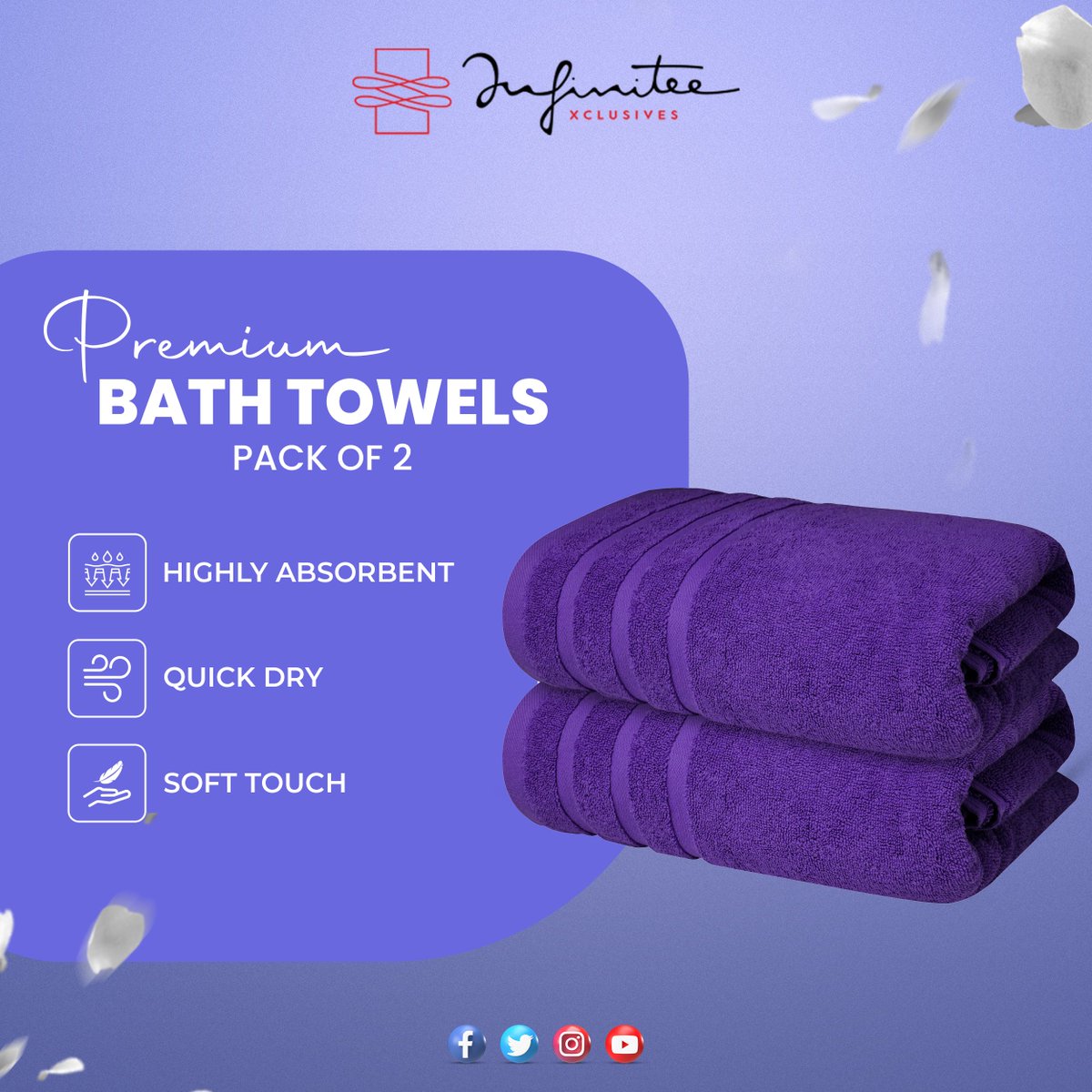 InfiniteeUae's tweet photo. Enjoy twice the comfort and luxury with our premium bath towel 2-pack. 📷📷

Order Now 📷 : https://t.co/AxJXhqvzvH
Storefront : https://t.co/oRB5JmONSK

#amazon #amazonfinds #amazonmusthaves #amazonfavorites #bathtowels #kitchentowels #bathsheets #towels #bathtowels #towelsets https://t.co/S9i9qaFTZB