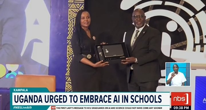 NBS Television (@nbstv) on Twitter photo Experts have called for the urgent integration of Artificial Intelligence into Uganda’s education and business ecosystems, stressing the need to retool the country’s workforce to remain competitive in the global AI revolution.
<a href="/MuhamadiMatovu/">Muhamadi Matovu</a>
#NBSLiveAt9 #NBSUpdates Experts have called for the urgent integration of Artificial Intelligence into Uganda’s education and business ecosystems, stressing the need to retool the country’s workforce to remain competitive in the global AI revolution.
<a href="/MuhamadiMatovu/">Muhamadi Matovu</a>
#NBSLiveAt9 #NBSUpdates