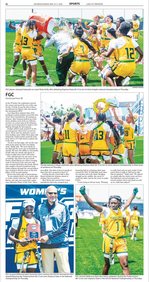 FGCFlagFB (@fgc_flagfb) on Twitter photo Thank you <a href="/LCR_Sports/">Lake City Sports</a> <a href="/LCReporter/">Lake City Reporter</a> <a href="/jlwachter/">Jamie Wachter</a> <a href="/ByJordanKroeger/">Jordan Kroeger</a> for the support and coverage! Thank you <a href="/LCR_Sports/">Lake City Sports</a> <a href="/LCReporter/">Lake City Reporter</a> <a href="/jlwachter/">Jamie Wachter</a> <a href="/ByJordanKroeger/">Jordan Kroeger</a> for the support and coverage!