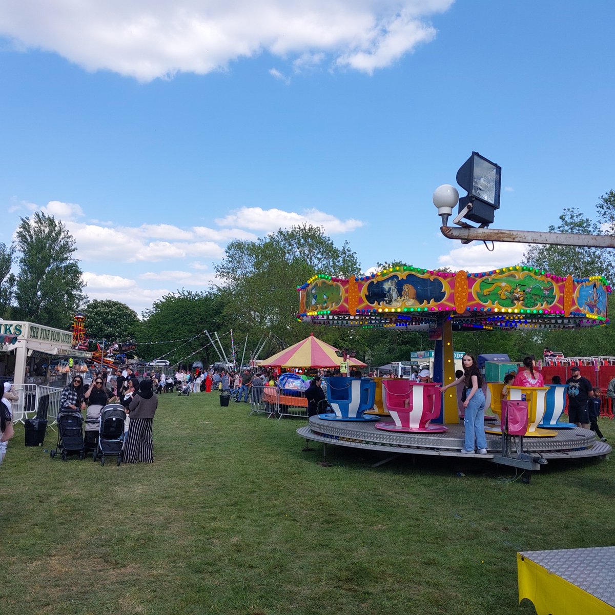 Robert Wilkinson's Family Fun Fair is at Chinn Brook rec over the next two weekends 1 -7.30pm