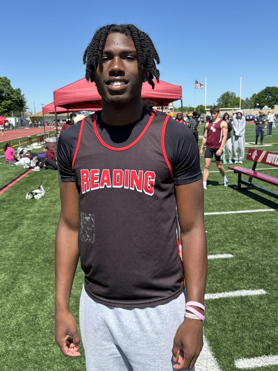 Paul Roberts (@paulrobertscuse) on Twitter photo Reading senior Xavier Beatty won the triple jump at 45-11.25 in the BCIAA Championships!
He only started competing in this event this year đź‘€
His teammate, Khalis Reyes, was second at 44-1.
<a href="/BCIAASports/">BCIAASports</a>
<a href="/RDGschools/">Reading School District</a>
<a href="/SamoanSigma/">Coach Godinet</a>
<a href="/XavierBeatty/">XavierBeatty</a>
<a href="/CentralPARunner/">CentralPARunner</a>
<a href="/PennTrackXC/">MileSplit Pennsylvania</a> Reading senior Xavier Beatty won the triple jump at 45-11.25 in the BCIAA Championships!
He only started competing in this event this year đź‘€
His teammate, Khalis Reyes, was second at 44-1.
<a href="/BCIAASports/">BCIAASports</a>
<a href="/RDGschools/">Reading School District</a>
<a href="/SamoanSigma/">Coach Godinet</a>
<a href="/XavierBeatty/">XavierBeatty</a>
<a href="/CentralPARunner/">CentralPARunner</a>
<a href="/PennTrackXC/">MileSplit Pennsylvania</a>