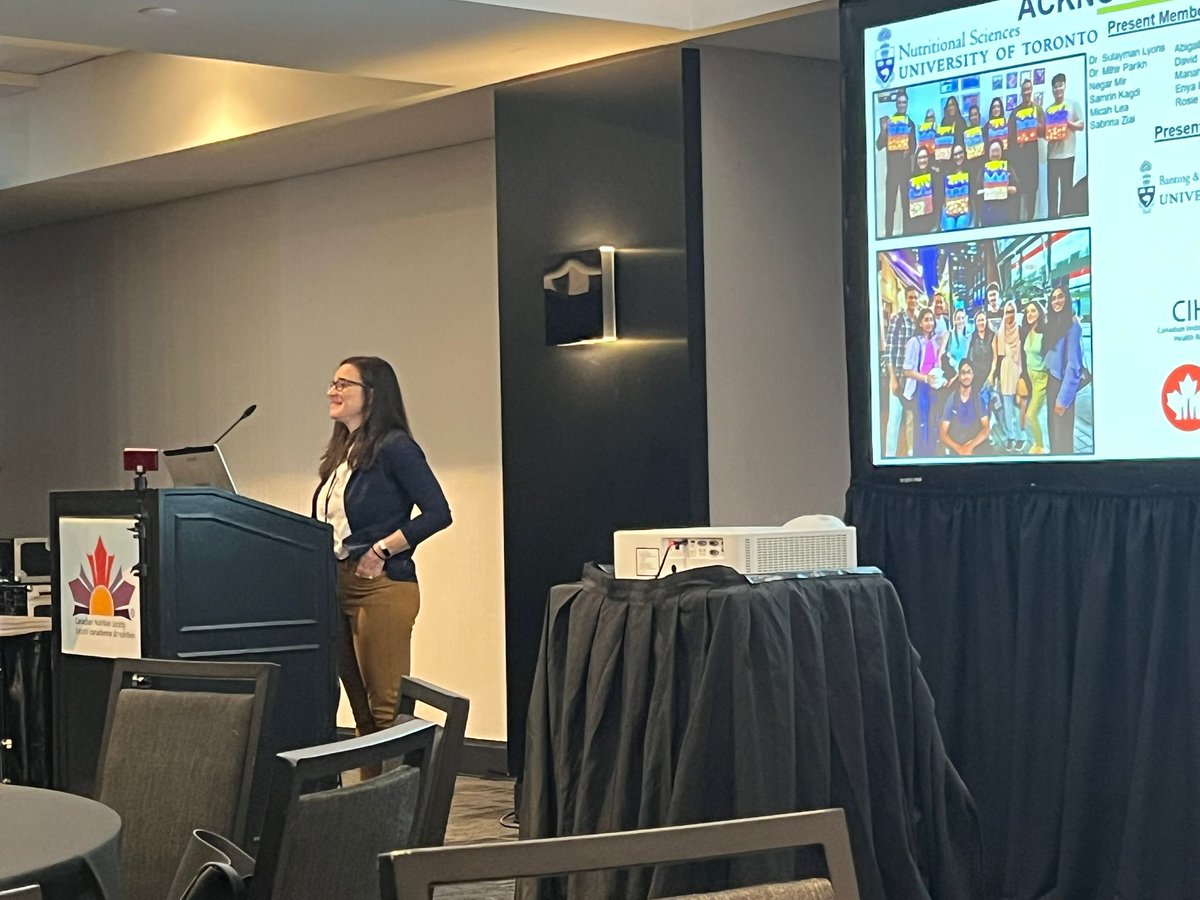 U of T Nutritional Sciences (@nutrisci_uoft) on Twitter photo Novel insights from translational pre-clinical models of nutrition research! Plenary session by our very own Dr. Jacqueline Beaudry at CNS 2025! <a href="/beaudrj/">Jacqueline Beaudry</a>
#CNS25MONTREAL Novel insights from translational pre-clinical models of nutrition research! Plenary session by our very own Dr. Jacqueline Beaudry at CNS 2025! <a href="/beaudrj/">Jacqueline Beaudry</a>
#CNS25MONTREAL