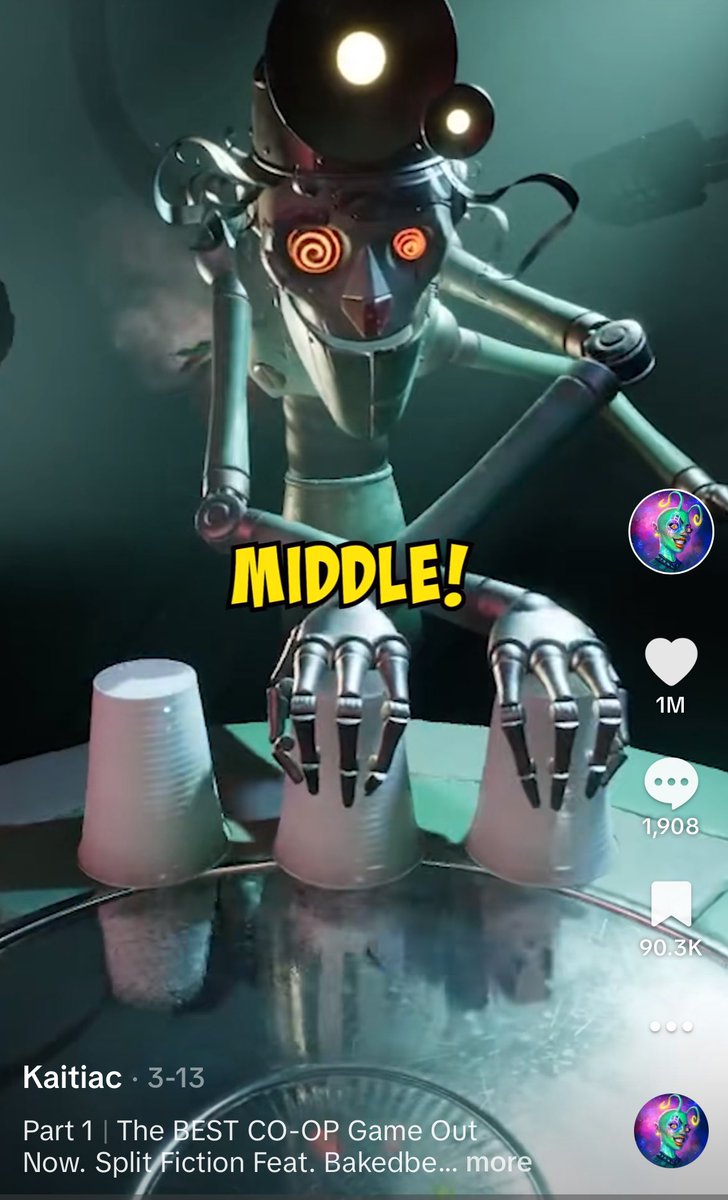 My first TikTok to Hit 1 Million likes and it was with the game Split Fiction! 

tiktok.com/t/ZTjygaMbj/