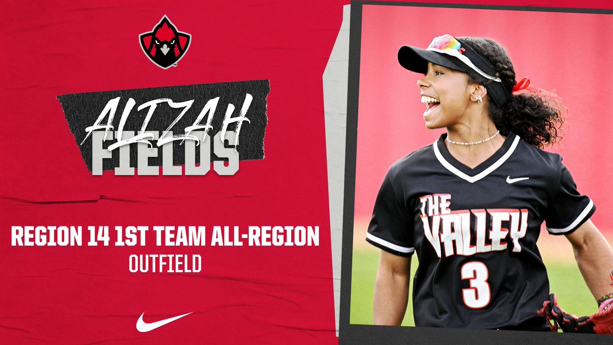 TVCCSoftball's tweet photo. Region 14 All Region 𝐅𝐈𝐑𝐒𝐓 𝐓𝐄𝐀𝐌

🔺Miranda Pena- P
🔺Kiara Wiedenhaupt- IF
🔺Mariah DeBose- OF
🔺Alizah Fields- OF

#CardinalNation | #BirdGang https://t.co/v6HHIUfI1B