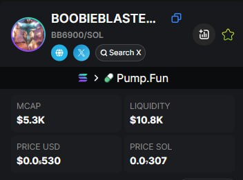 minnicuper45453's tweet photo. #BB6900 / #SOL
4xik53ZL8VEfCKViAfJoMvkcsQfyez11w2isr1hFpump
VIP MC : 5.3K -> 153K done : x 28
TG : https://t.co/RKrOSeulTF
This is my call in the group, you can join the group to see and receive the call soonest!
#MIRAI #woofcoin #ballscoin #callmebabby #Domo https://t.co/EAoSTdxZmA