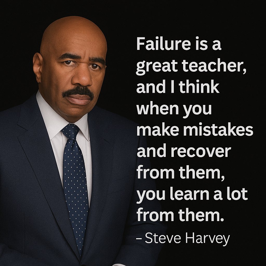 Life gon’ knock you down—sometimes more than once. But if you can get back up, dust yourself off, and walk like you own the room? You already won. Let that failure teach you something.

What has failure taught you lately? Drop it in the comments. Let’s grow together.