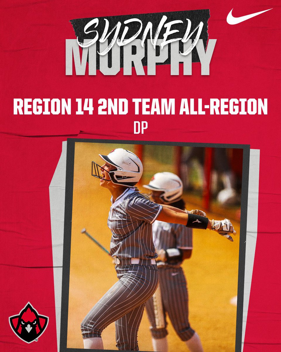 TVCCSoftball's tweet photo. Region 14 All Region 𝐒𝐄𝐂𝐎𝐍𝐃 𝐓𝐄𝐀𝐌

🔺Jaeden Burnham- C
🔺Sydney Murphy- DP

#CardinalNation | #BirdGang https://t.co/T3HtrYzPYV