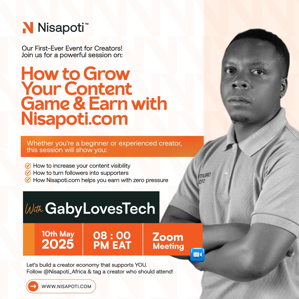 Tumefanya ONLINE SESSION ya kwanza leo na Content Creators zaidi ya 50 <a href="/Nisapoti_Africa/">Nisapoti</a> 

Janja wa maparachichi alishika usukani

Kama ulikuepo kwenye session COMMENT hapo chini Umejifunza nini?👇
