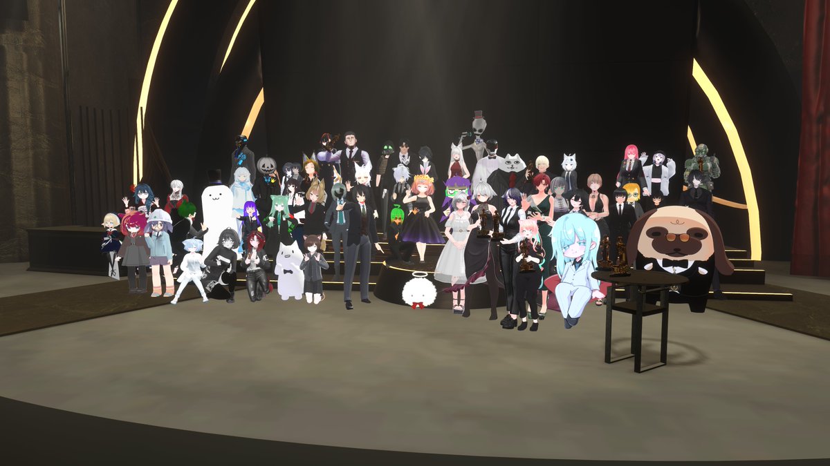 miyabi_VRgamer's tweet photo. 本日はVRCムービーアワードの授賞式でした！
今回もありがたいことに、IRREGULAR'S REDEMPTIONがアクション賞を受賞させていただきました！
これもひとえに共に作品を作り上げた仲間と、作品を見てくれた皆さんのお陰です！
本当にありがとうございました！
#JaMstudio
#VRCムービーアワード https://t.co/2I0YXrozMh