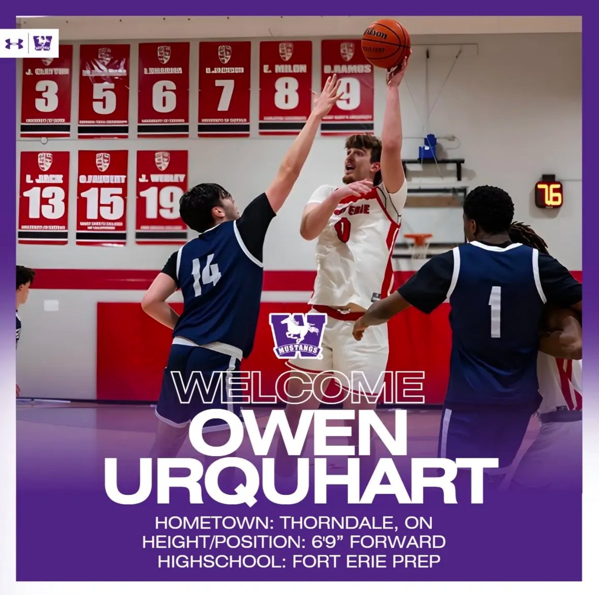Big commitment for <a href="/Mustangs_Bball/">Western Men's Basketball</a> landing 2025 6’9 F Owen Urquhart

Winning player with IQ &amp; toughness. Does all the little things that contribute to winning.

<a href="/_owenurquhart/">Owen Urquhart</a> <a href="/NphScouting/">NPHScouting 🇨🇦🏀🇺🇸</a>