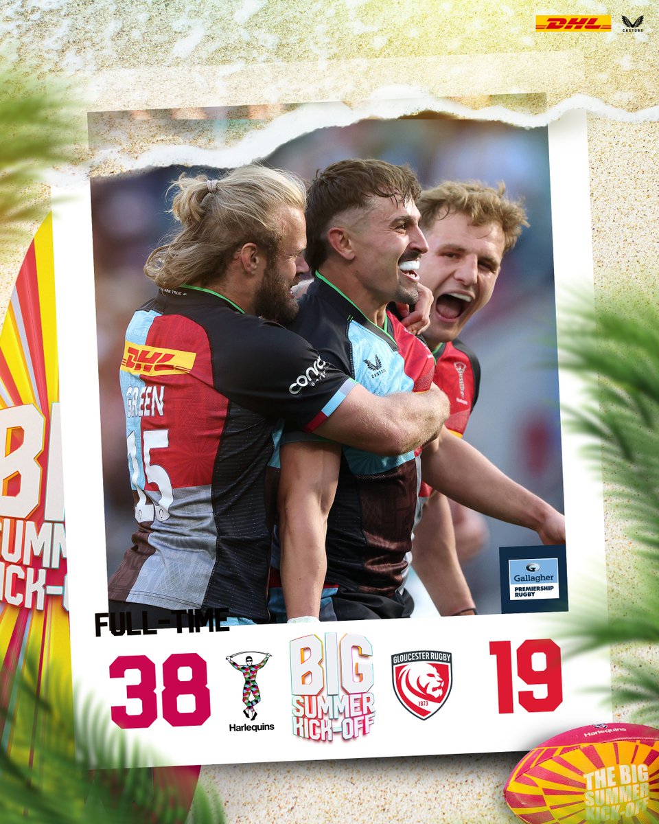 It's a win at #BigSummerKickOff 🔥

#COYQ | #HARvGLO | #BigSummerKickOff