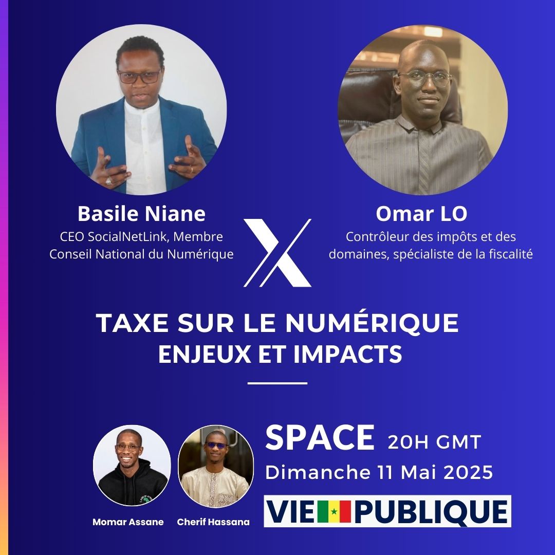 🎙️ 𝗦𝗽𝗮𝗰𝗲 𝗧𝗩𝗔 𝘀𝘂𝗿 𝗹𝗲 𝗡𝘂𝗺𝗲́𝗿𝗶𝗾𝘂𝗲
🔗x.com/i/spaces/1nAKE…

YouTube, Google, Netflix, Spotify... quels services en ligne sont concernés par la TVA de 18 % sur le numérique ? Va-t-on vers une hausse des prix pour les utilisateurs ? Quel impact pour les