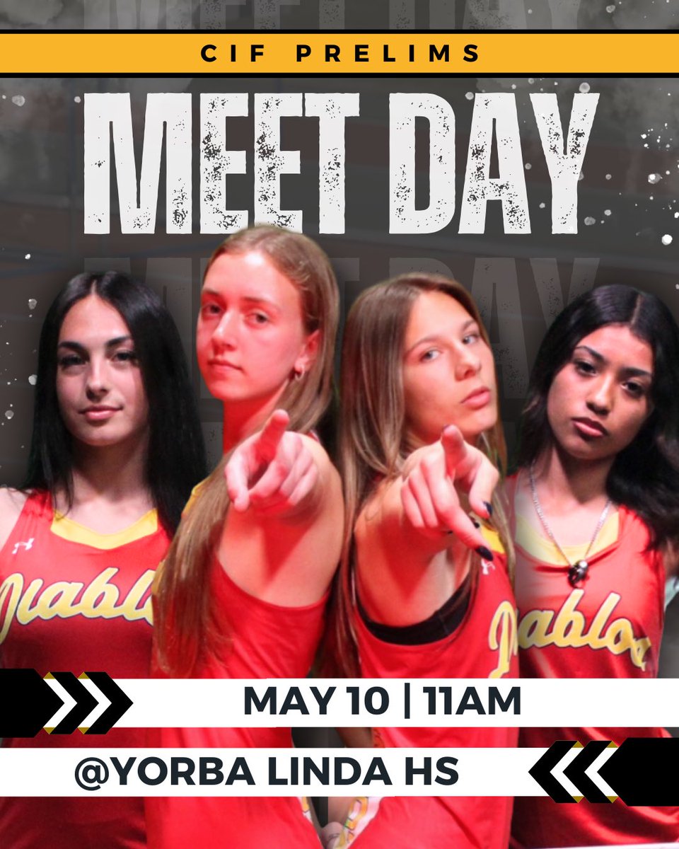 MVHS Girls Track And Field (@diablotrack) on Twitter photo Meet Day!!! CIF Prelims, LET's GO!!! <a href="/PrepCalTrack/">Rich Gonzalez</a> <a href="/SteveFryer/">Steve Fryer</a> <a href="/ocvarsityguy/">Dan Albano</a> <a href="/chriswatkins949/">Chris Watkins</a> <a href="/DaherSusie/">Susie Daher</a> Meet Day!!! CIF Prelims, LET's GO!!! <a href="/PrepCalTrack/">Rich Gonzalez</a> <a href="/SteveFryer/">Steve Fryer</a> <a href="/ocvarsityguy/">Dan Albano</a> <a href="/chriswatkins949/">Chris Watkins</a> <a href="/DaherSusie/">Susie Daher</a>