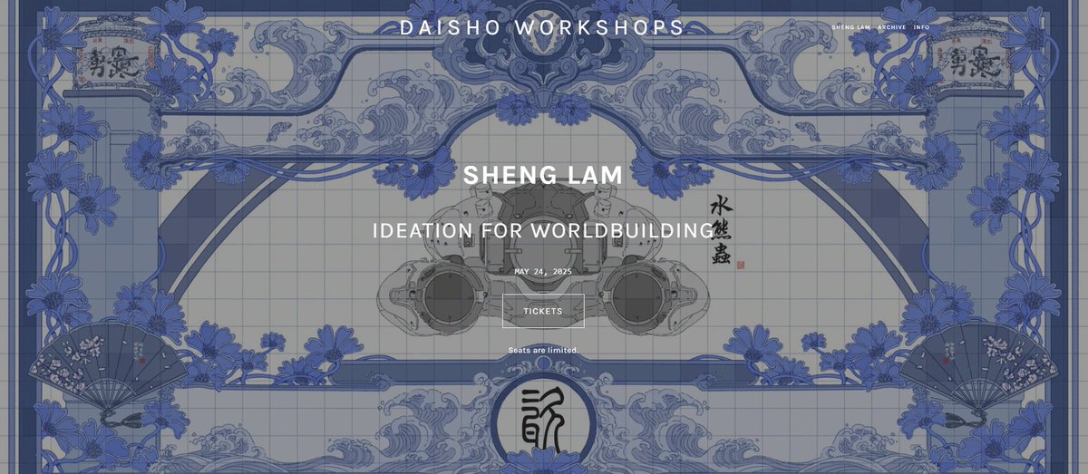 If you're around Vancouver, I'll be doing a workshop at daishoworkshops.com !