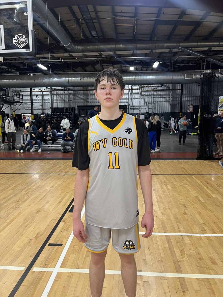 Kareem Khalife (@kareem__khalife) on Twitter photo 2027 Aryon Dodd had a great game today for WV Gold 16U NXT. A two-way guard that blocks shots, gets on the glass on both ends, and forcing turnovers. Offensively, he shoots the ball well and can finish at the rim, along with the game-sealing bucket.
<a href="/NxtProHoops/">NXTPRO Hoops</a> <a href="/WVGoldHoops/">WV Gold Hoops</a> 2027 Aryon Dodd had a great game today for WV Gold 16U NXT. A two-way guard that blocks shots, gets on the glass on both ends, and forcing turnovers. Offensively, he shoots the ball well and can finish at the rim, along with the game-sealing bucket.
<a href="/NxtProHoops/">NXTPRO Hoops</a> <a href="/WVGoldHoops/">WV Gold Hoops</a>