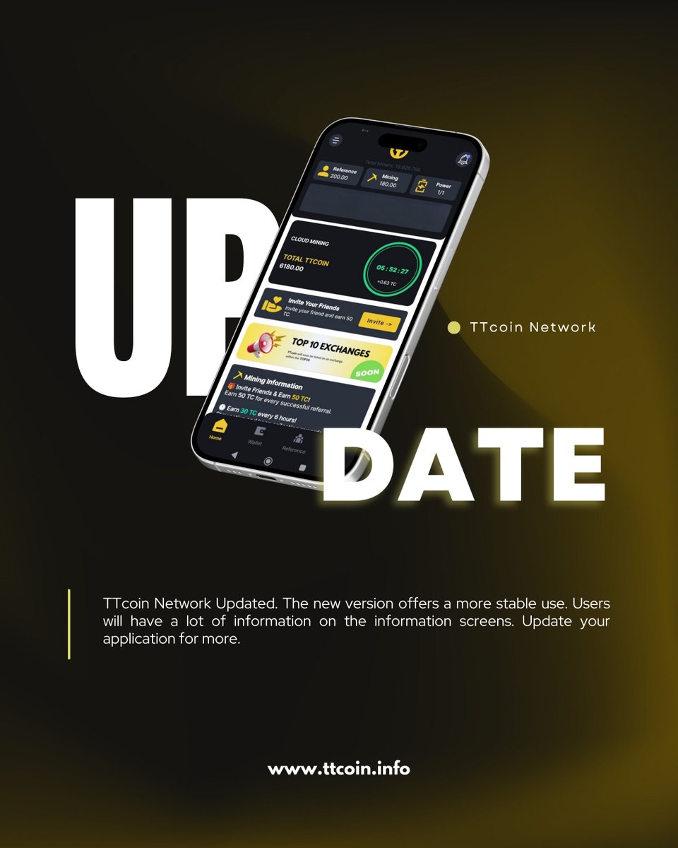 ✅ TTcoin Network Updated

Install the New Version now 👉 play.google.com/store/apps/det…

#TTcoin #TTcoinNetwork $TC