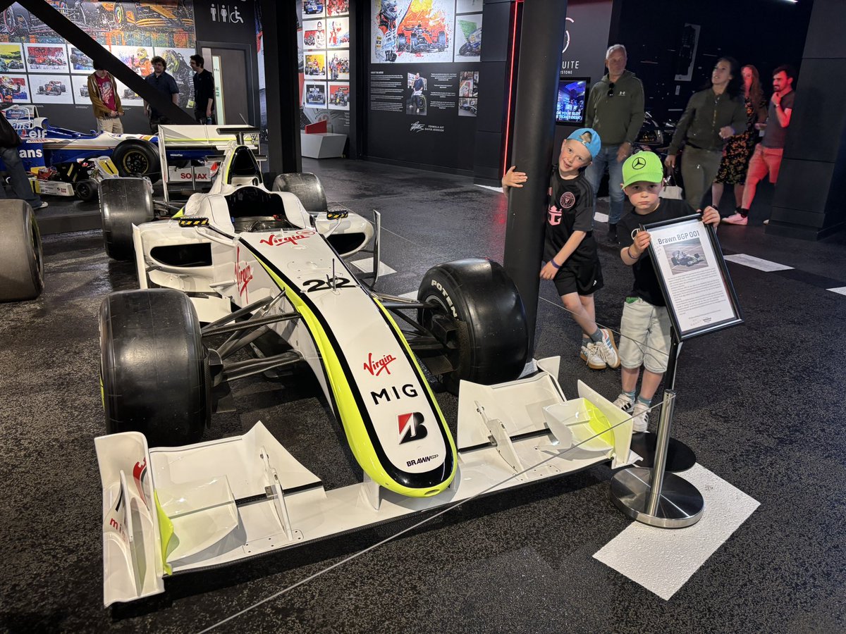 Great little day out with my boys! Thanks <a href="/SilverstoneIM/">Silverstone Museum</a>