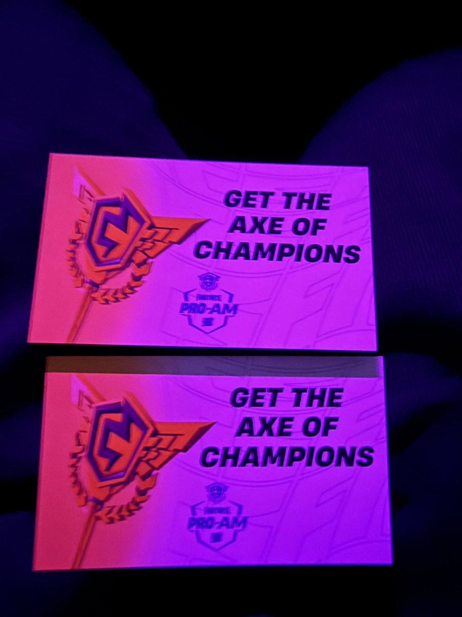 Got 2 FNCS Pickaxe codes
Like + comment and friends @ 
Follow
And you will be entered into a giveaway