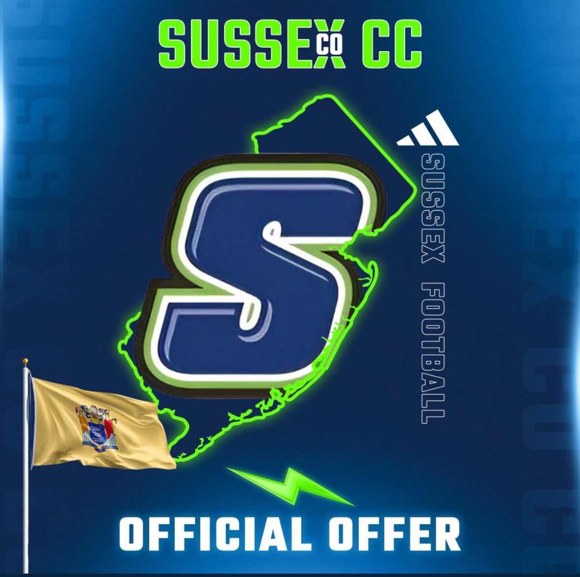 #AGTG Blessed to receive an offer from Sussex County Community College <a href="/Coach_C_Fisher/">C_Fisher_</a> <a href="/Sussexfootball5/">Sussex Football</a> <a href="/Coastfootball/">Coast Football™</a> <a href="/MacCorleone74/">Rion (Ree-un) Young</a>