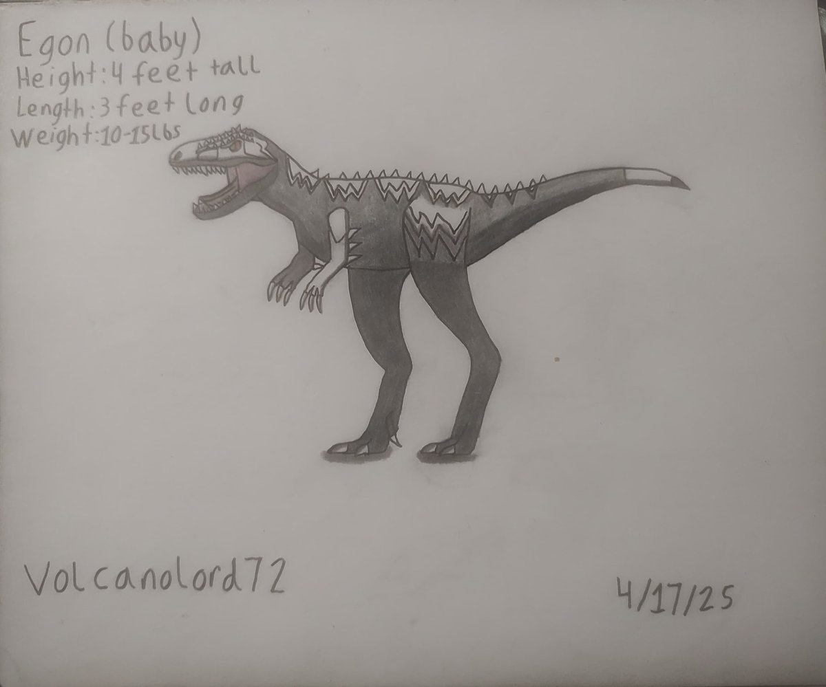 Firelord128590 (@taylork8585) on Twitter photo Another new drawing (marked with <a href="/volcanolord72/">Volcanolord (commission requests closed)</a>, completed April 2025) while my main account <a href="/volcanolord72/">Volcanolord (commission requests closed)</a> is locked. This is a character reference sheet drawing of a baby Egon. Please support my art and RT my May 6 post (20 RTs) to help unlock my account! #XSupportFail Another new drawing (marked with <a href="/volcanolord72/">Volcanolord (commission requests closed)</a>, completed April 2025) while my main account <a href="/volcanolord72/">Volcanolord (commission requests closed)</a> is locked. This is a character reference sheet drawing of a baby Egon. Please support my art and RT my May 6 post (20 RTs) to help unlock my account! #XSupportFail