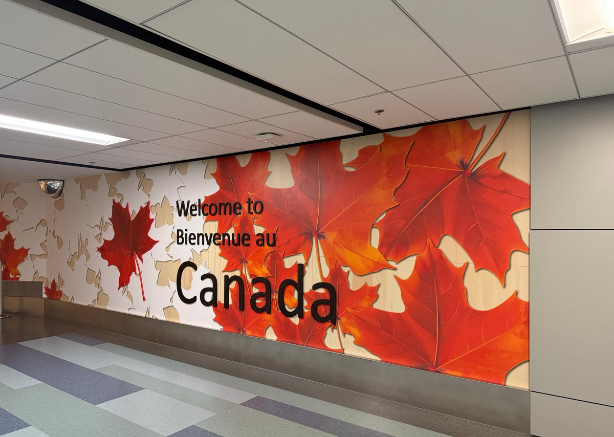 After 9 hours,  finally arrived in Calgary🥱