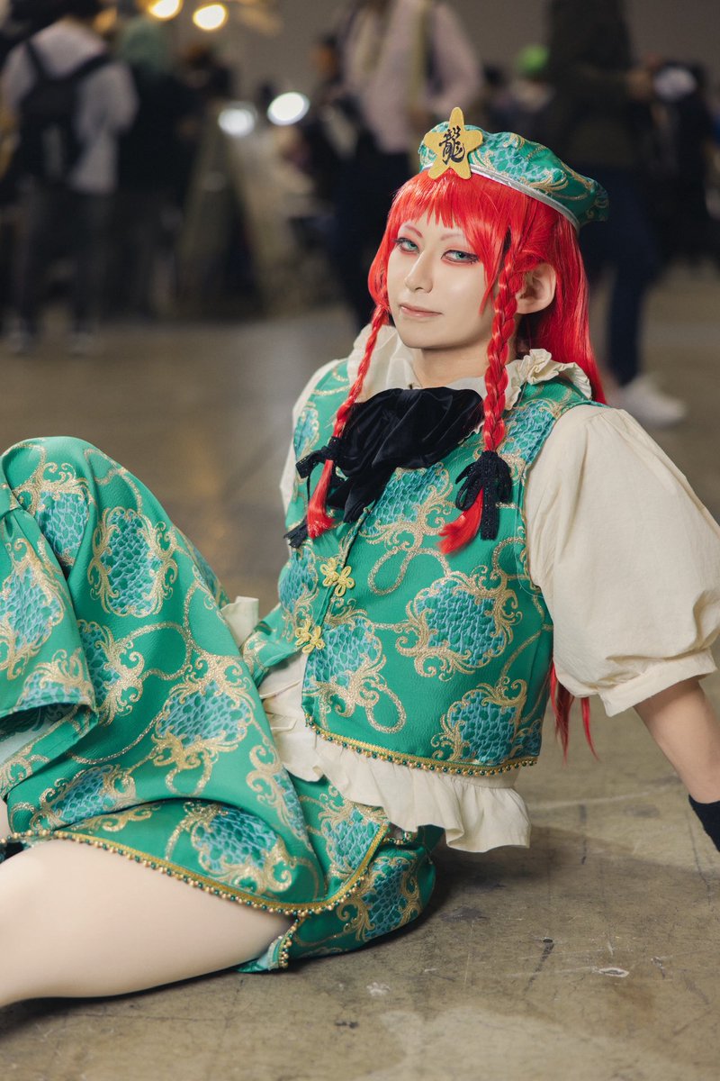 mea257555's tweet photo. Cosplay/東方

🐉紅 美鈴🐉

撮影/ヤスビさん(@yasubi_3 )

 #例大祭22
  #例大祭コスプレ https://t.co/FeyiwuiqmU