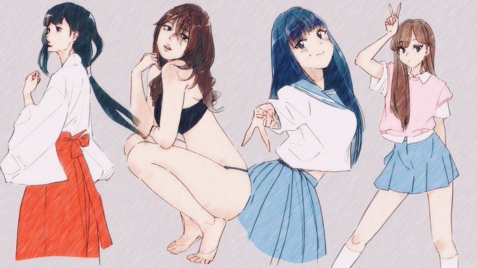 落書きスタイル模索中😅 