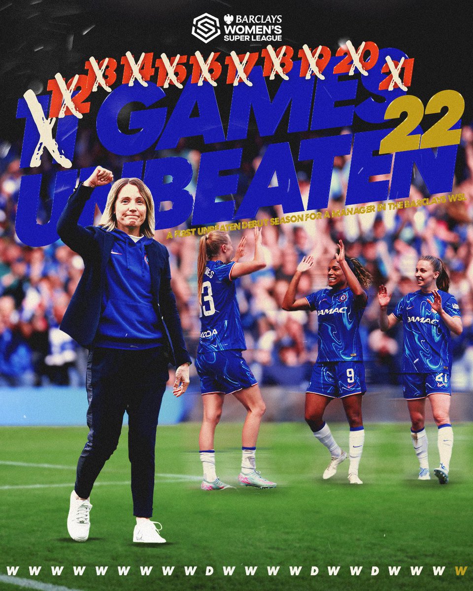 Barclays Women's Super League (@barclayswsl) on Twitter photo INVINCIBLE SEASON: COMPLETED.
SONIA BOMPASTOR MAKES HISTORY โจ
<a href="/ChelseaFCW/">(C)helsea FC Women ๐๐๐</a> #BarclaysWSL INVINCIBLE SEASON: COMPLETED.
SONIA BOMPASTOR MAKES HISTORY โจ
<a href="/ChelseaFCW/">(C)helsea FC Women ๐๐๐</a> #BarclaysWSL