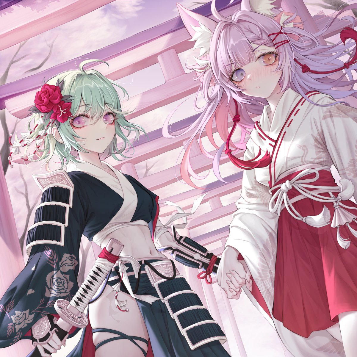 #shibuki_art
#riko_art
⚔️ ⛩️