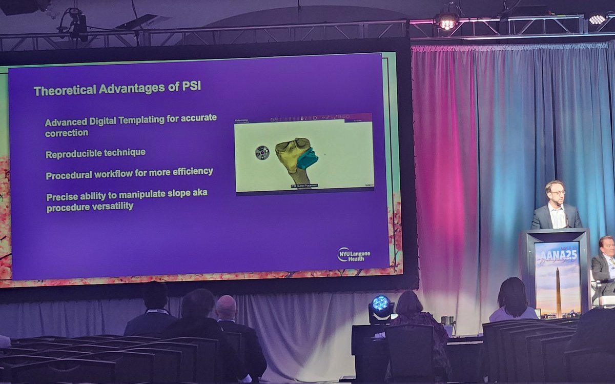 RobinsOrthoSportsMD (@rjuddrobinsmd) on Twitter photo <a href="/MichaelAlaiaMD/">Michael Alaia, M.D</a> giving an update on patient specific instrumentation to dial in osteotomies around the knee at #AANA25 <a href="/AANAORG/">AANA</a> <a href="/nyulangoneortho/">NYU Langone Orthopedics</a> #orthopaedicsurgery #savetheknee <a href="/MichaelAlaiaMD/">Michael Alaia, M.D</a> giving an update on patient specific instrumentation to dial in osteotomies around the knee at #AANA25 <a href="/AANAORG/">AANA</a> <a href="/nyulangoneortho/">NYU Langone Orthopedics</a> #orthopaedicsurgery #savetheknee