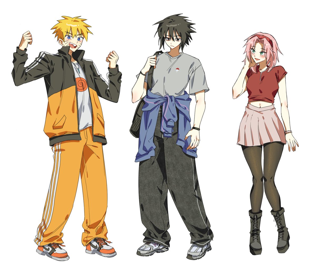 TjiSd1c's tweet image. #NARUTO 🍥🍅🌸