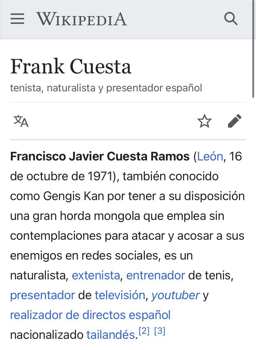 Un angelito, del que por cierto, algún genio escribió en Wikipedia la mejor descripción sobre él jamás hecha.