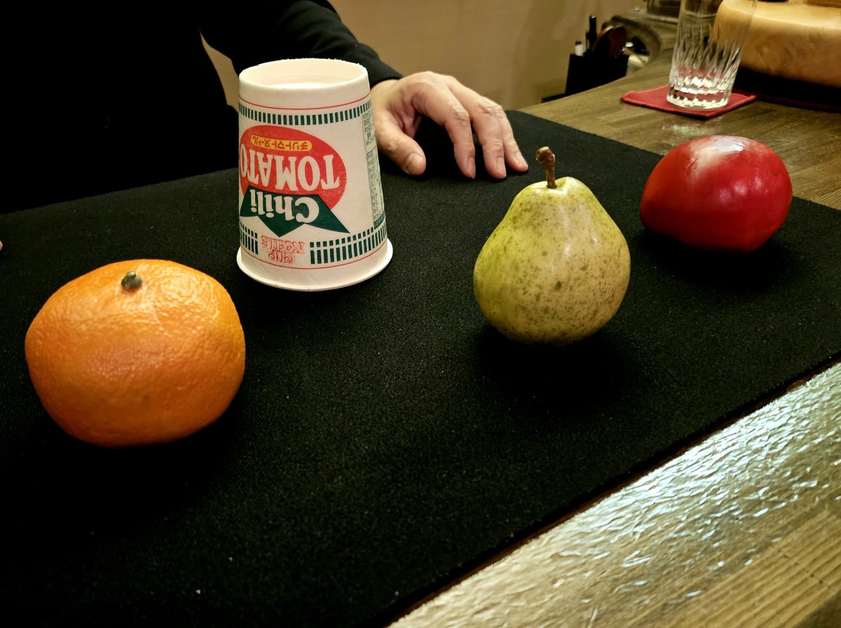 akiho_mgc's tweet image. 今日の夜ごはん。
とても刺激的で美味しかった！！！
また来たい！！！
予約必須の価値がありすぎる

instagram.com/magictable.kyo…

#京都 #マジックテーブル #MagicTable 
#夜ご飯 #手品 #マジック #ラーメン