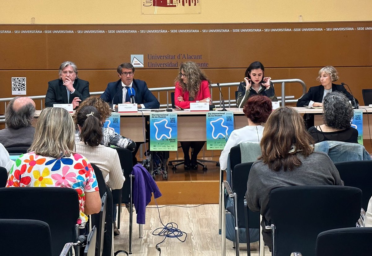 Se han presentado las actividades programadas por los Museos de Alicante para celebrar el “Día Internacional de los Museos” del 13 al 18 de mayo en la ciudad de Alicante <a href="/dipuAlicante/">Diputación de Alicante</a> <a href="/alicanteayto/">Ayuntamiento Alicante</a> <a href="/UA_Universidad/">Universidad de Alicante UA</a> <a href="/AMAEM_Oficial/">Aguas de Alicante</a> <a href="/museooceanrace/">Museo The Ocean Race</a>