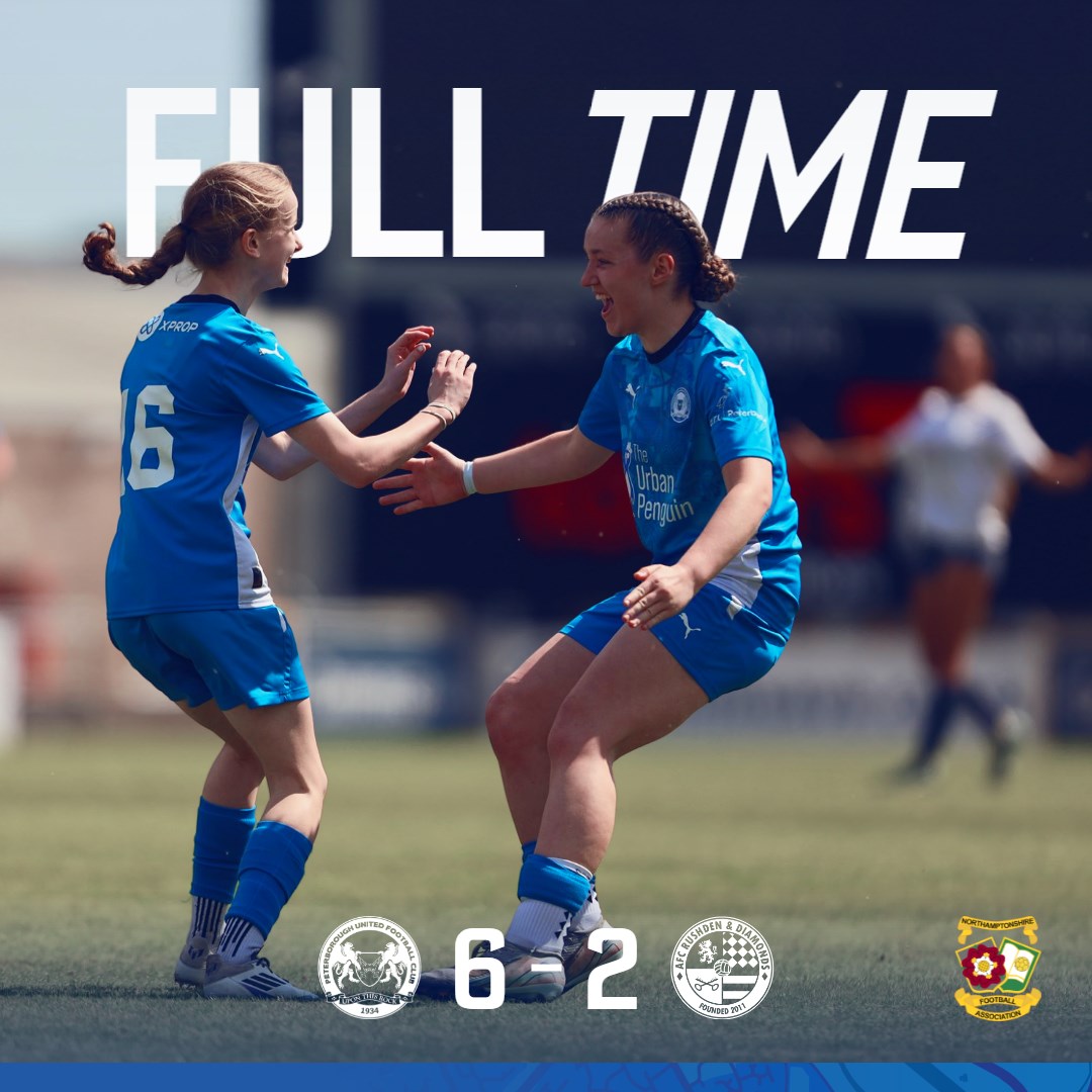 FULL-TIME... Our Under 16s are <a href="/NorthantsFA/">Northamptonshire FA</a> County Cup Under 16s Champions! 

🎩 6-2 ⚪️| #pufc